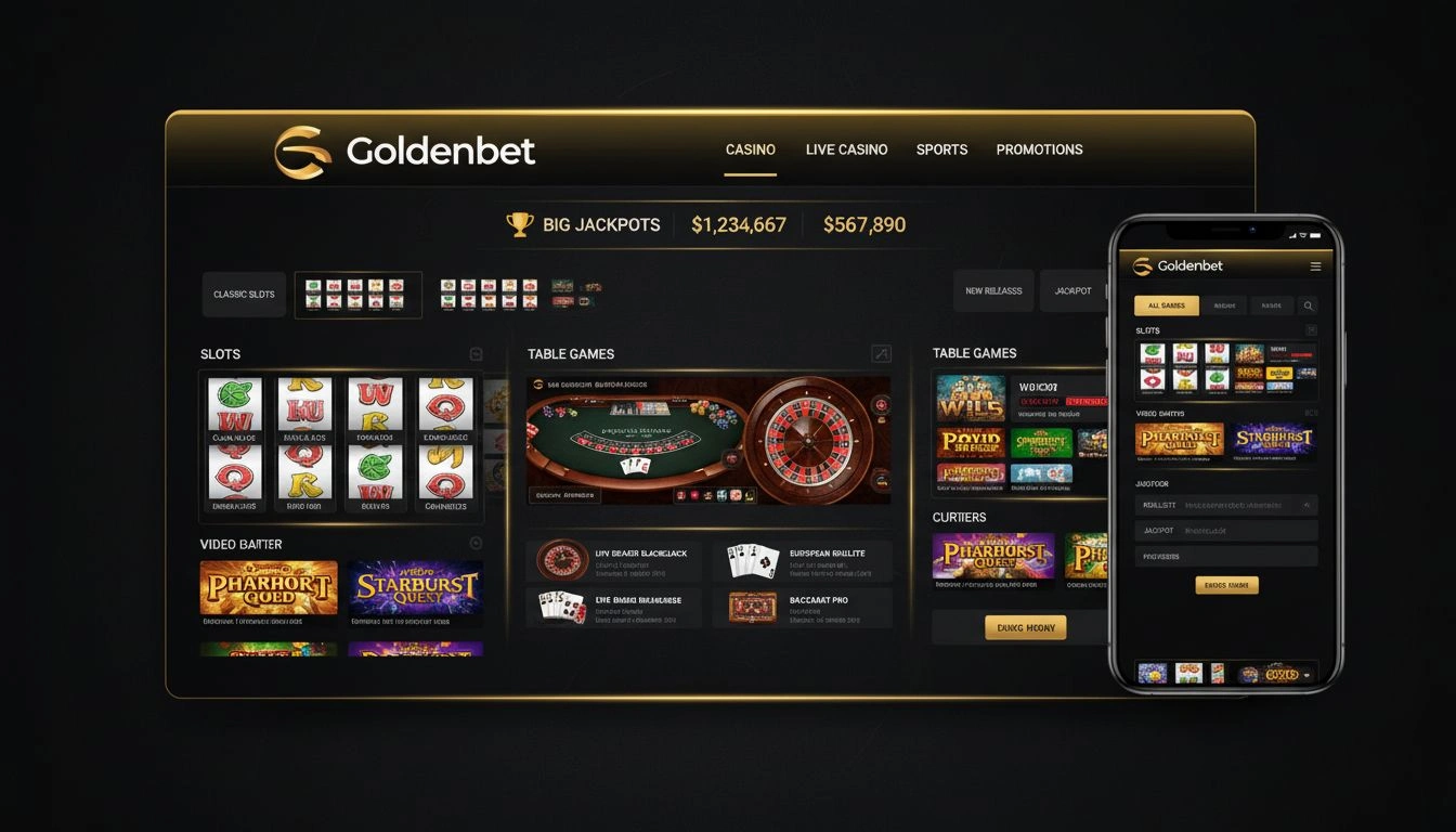 GoldenBet Casino App Screenshot